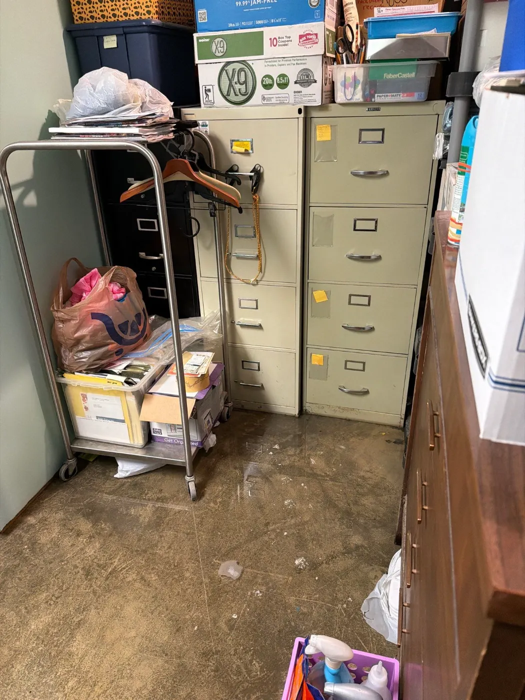 After-hours dry-out at Hamilton Proper commercial property